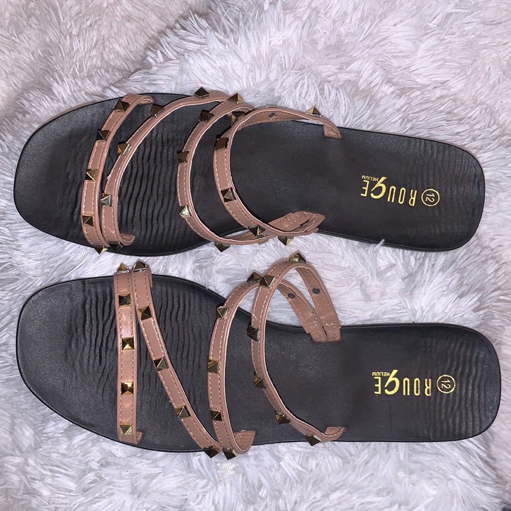 WOMEN PINK BLUSH ROUGE SANDALS 🩴